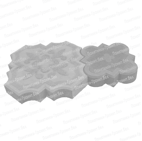 Укладка плитки на могилу Верхнедвинск фотография